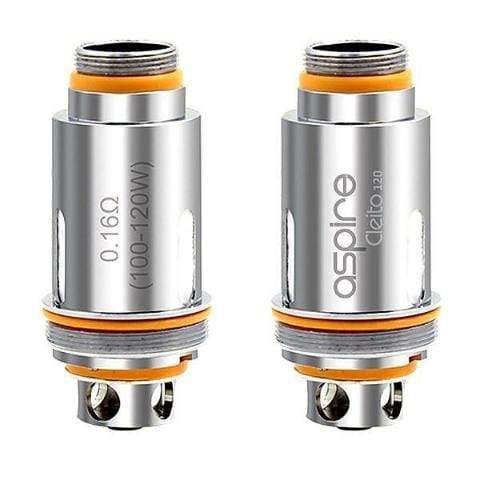 Aspire Cleito 120 Replacement Coils - 5 Pack of Sub-Ohm Vape Coils for Cloud Chasing | Compatible with Aspire Cleito 120 Tank | Perfect for High VG E-Liquids & DTL Vaping