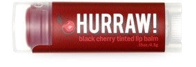 HURRAW! Black Cherry Tinted Lip Balm - Organic, Vegan & Moisturizing - Perfect for Dry Lips, Everyday Use & Natural Makeup Look