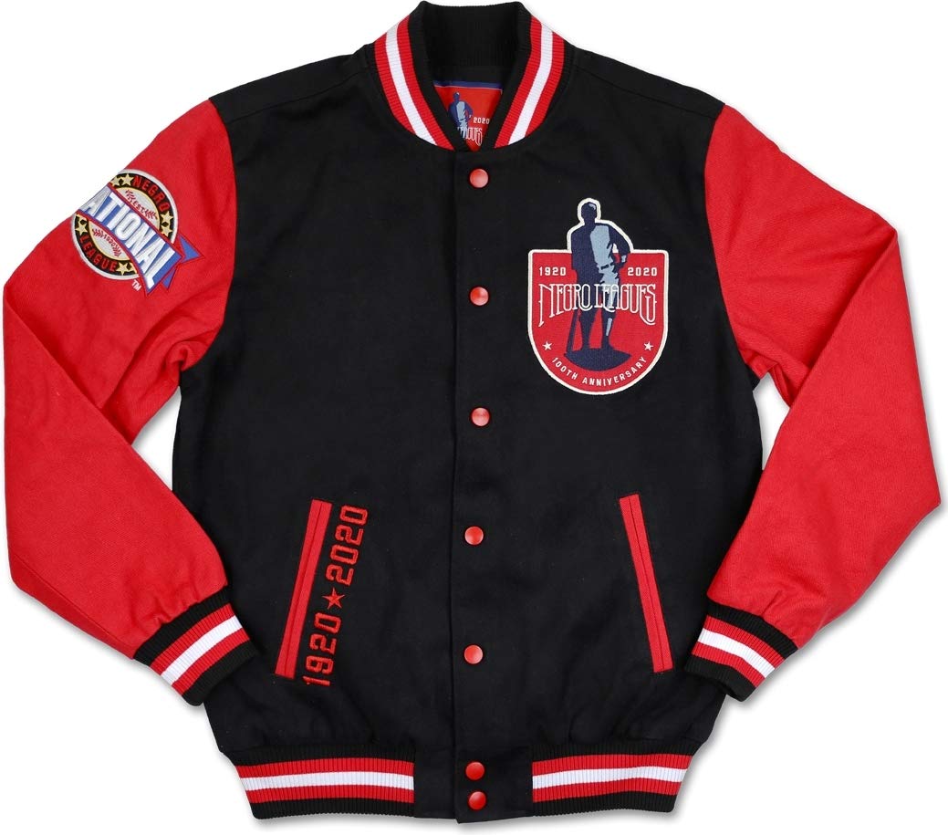 Big Boy Negro National League Baseball Centennial Anniversary Men's Twill Jacket - Vintage Baseball Fan Apparel for Games & Collectors