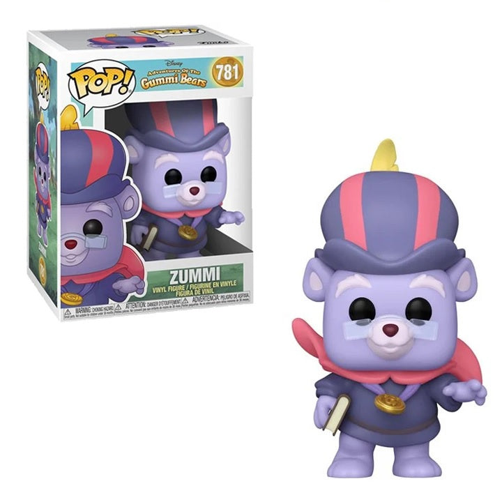 Funko Pop! Disney Adventures of The Gummi Bears Zummi Bear #781 Vinyl Figure - Collectible Toy for Disney Fans, Home Decor & Gift for Animation Lovers