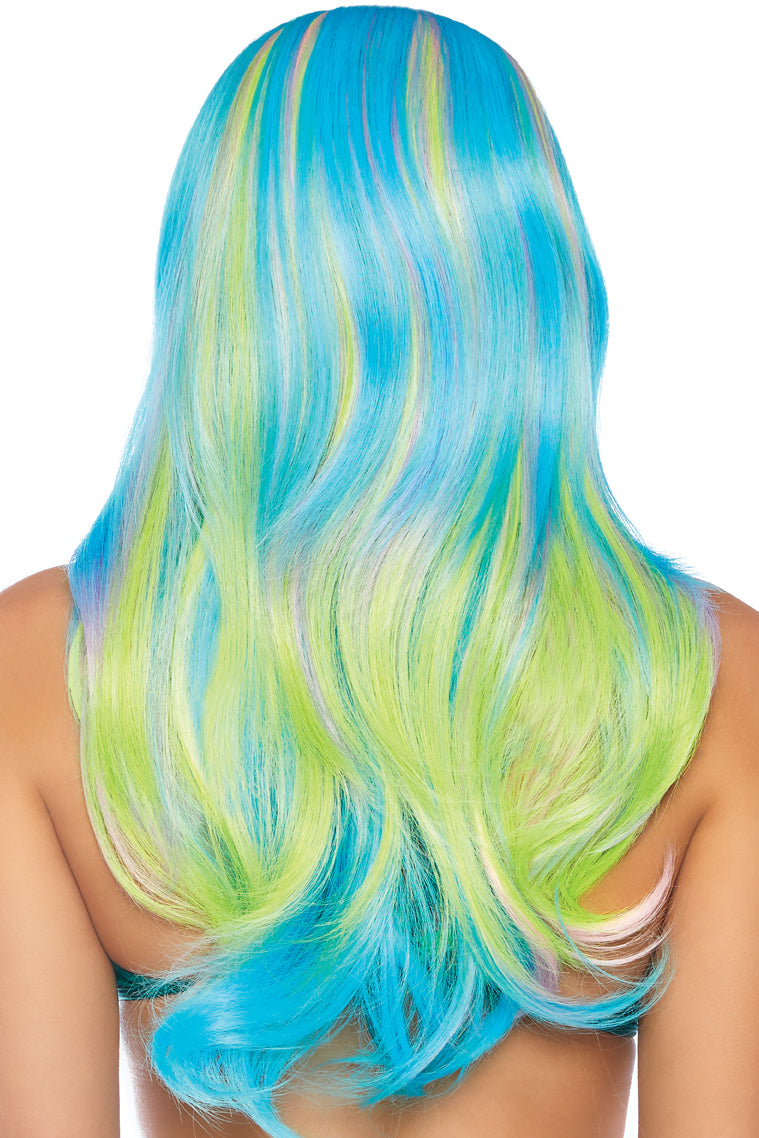 Mystic Hue Long Wig - Premium Synthetic Hair Extensions for Women, Natural Look & Comfortable Wear - Perfect for Cosplay, Halloween, Parties & Daily Styling