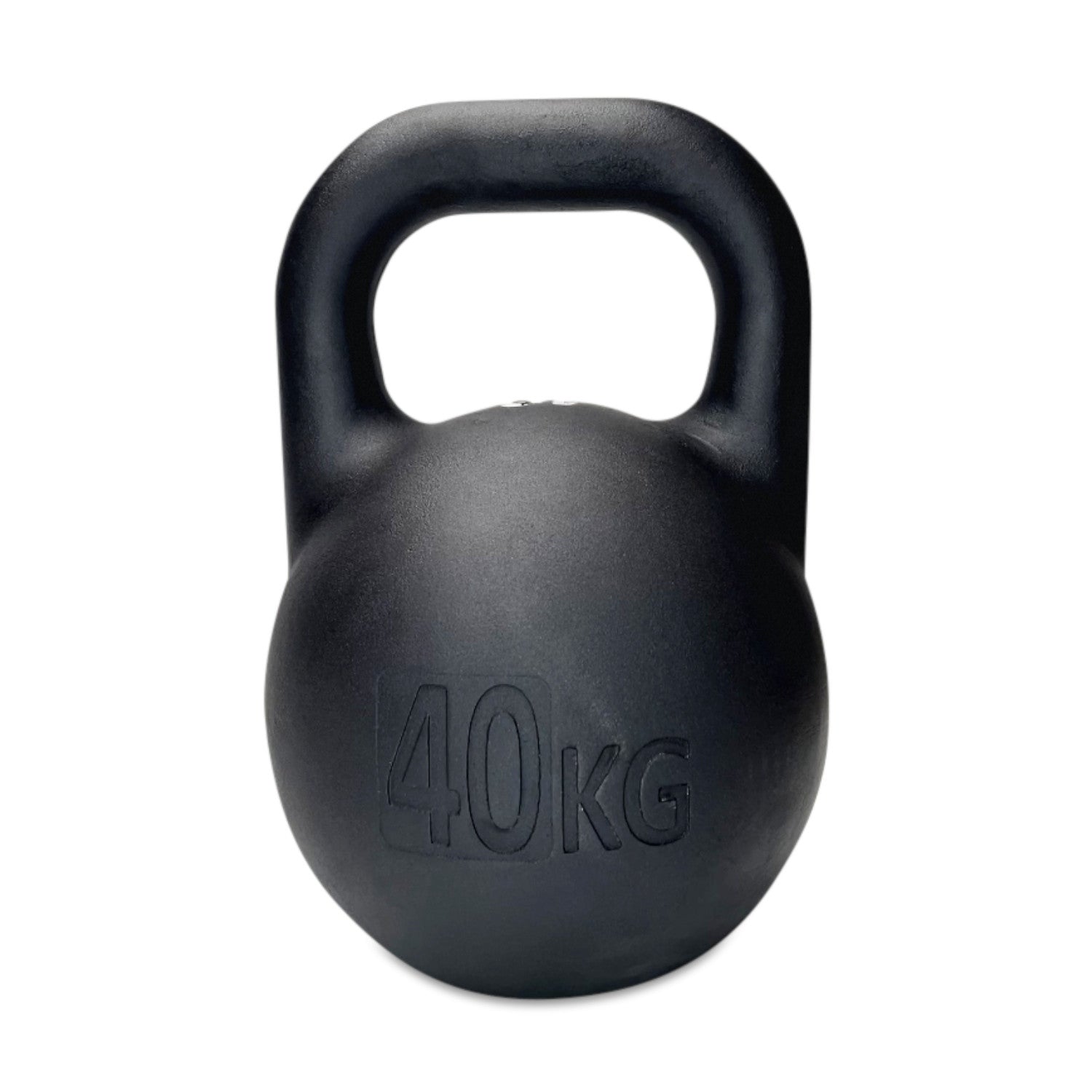 Premium 40KG Black Competition Kettlebell - Ideal for CrossFit, Strength Training & Home Gym Workouts