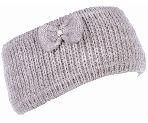 Nature Beige Pearl Bow