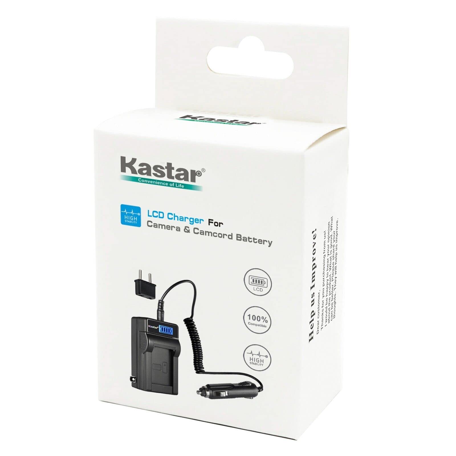 Kastar 4-Pack KLIC-7006 Rechargeable Battery & LCD AC Charger for Kodak Easyshare Mini M200/Touch/M577/MD30 & PixPro FZ51 (KDK-FZ-51BL) Digital Cameras - Perfect for Travel Photography & Everyday Use