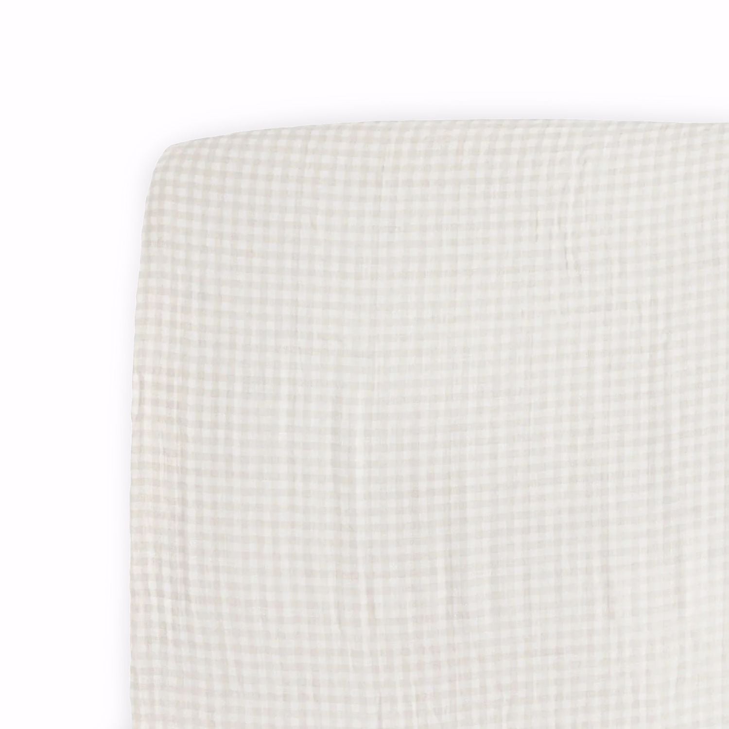 Soft Organic Cotton Muslin Crib Sheet - Breathable Baby Crib Fitted Sheet for Nursery, Toddler & Infant Bed - Perfect for Daycare, Travel & Home Use