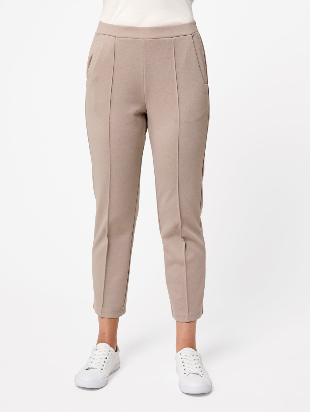 Rome Short Length Pants for Women - Comfortable & Stylish Casual Capri Pants for Summer, Travel & Everyday Wear