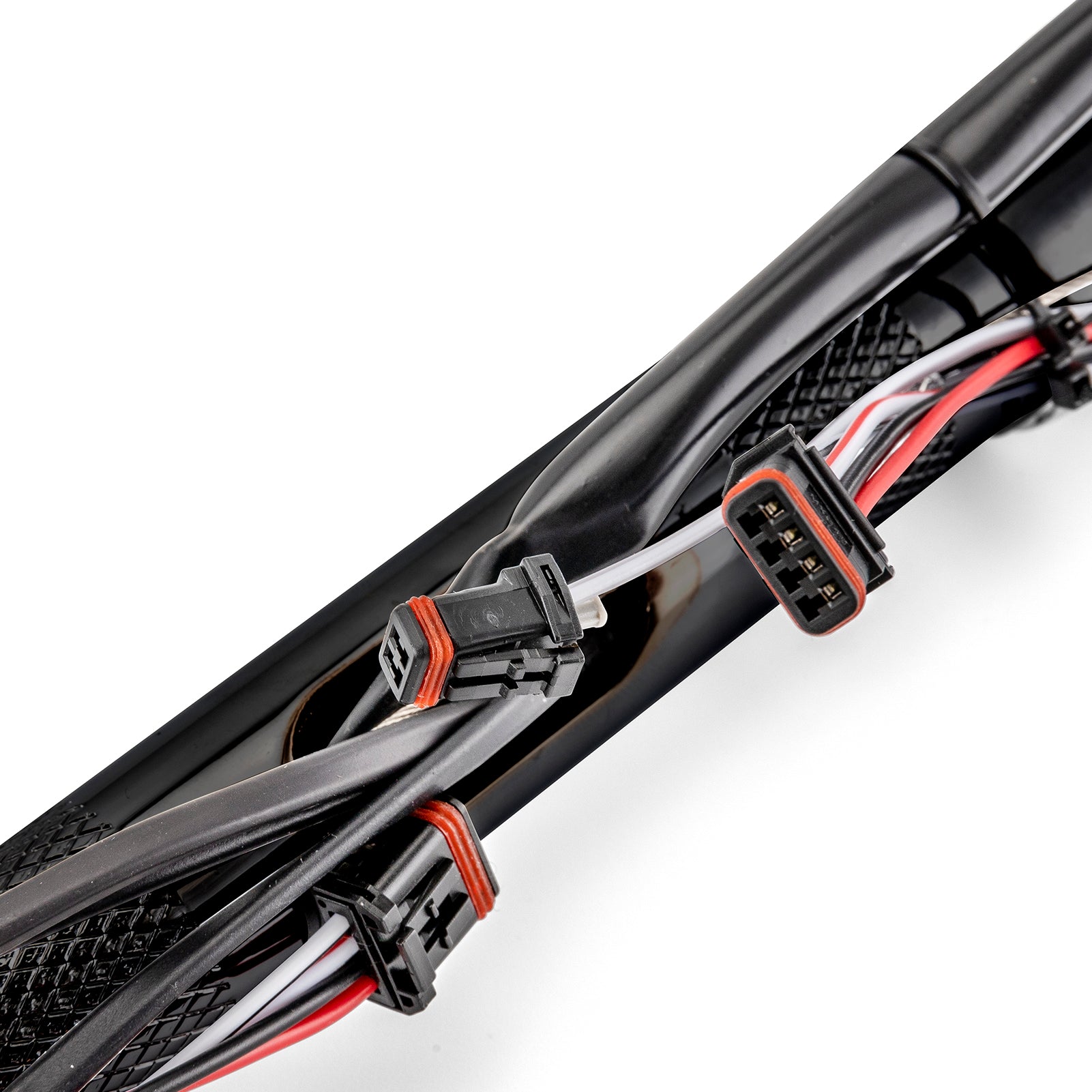 2014-2023 Harley-Davidson Touring Street Glide CVO Electra Glide Motorcycle Handlebar - Gloss Black Pre-Wired Bagger Handlebars for Custom Cruiser & Long-Distance Riding