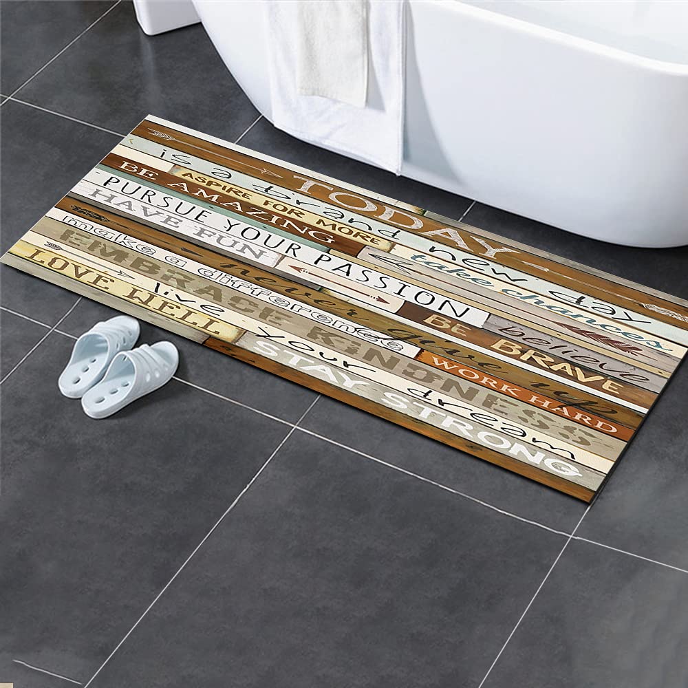 Non-Slip Bath Runner Rug - 60