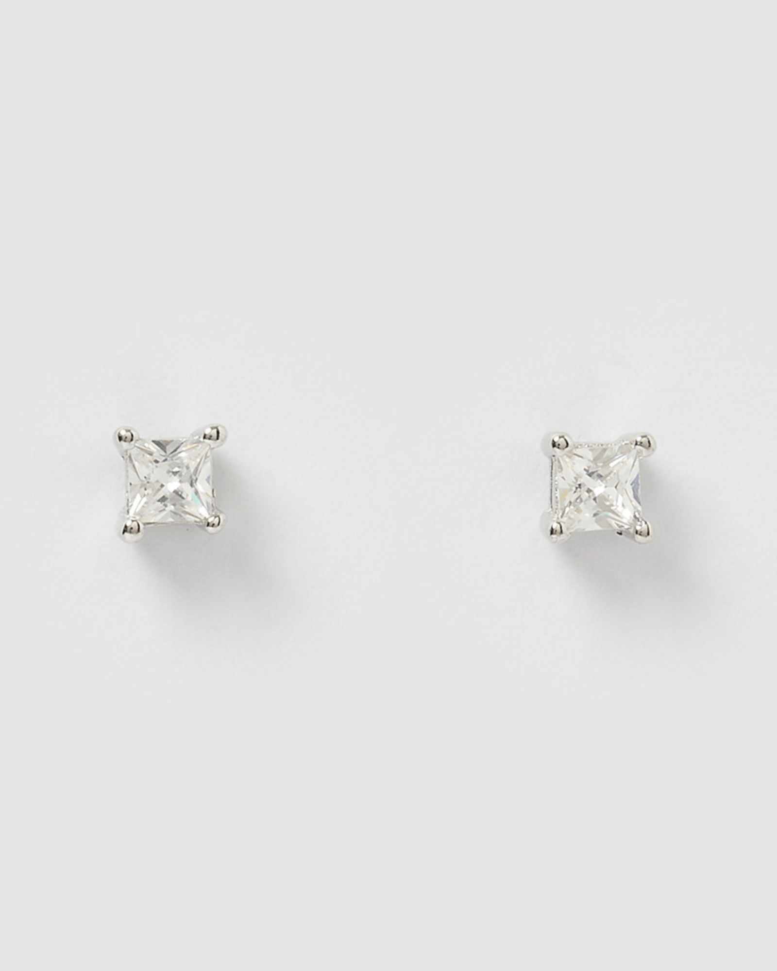 Izoa Dion Mini Stud Earrings - Sterling Silver Hypoallergenic Earrings for Women, Girls | Perfect for Everyday Wear, Gifts & Special Occasions