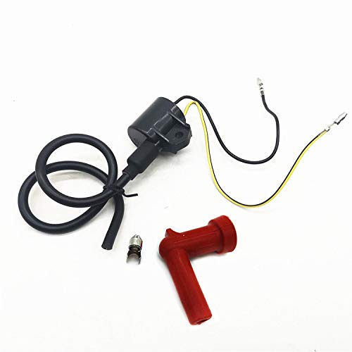 Suzuki Outboard Ignition Coil Replacement - Compatible with 25HP (1989-2000), 30HP (1988-1997), 75HP (1988-1997), 85HP (1988-2000) Models - Fits Part Numbers 33430-95600, 33410-95D10, 33420-95600 - Perfect for Marine Engine Repair & Boat Maintenance
