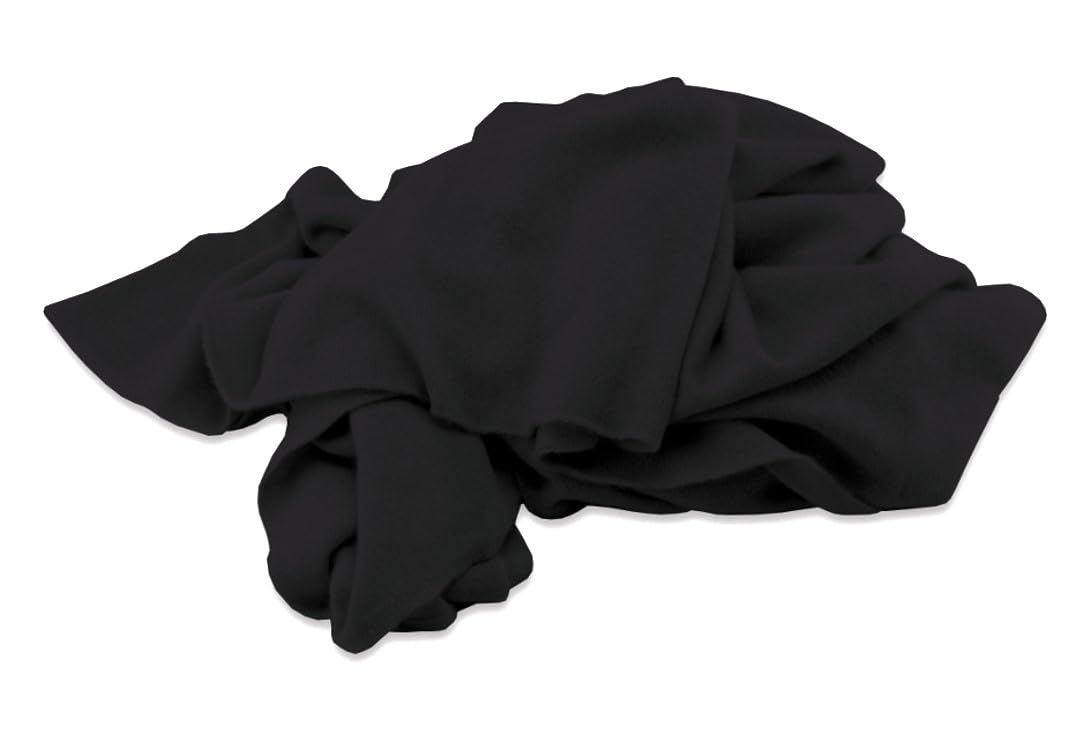 100% Pure Cashmere Travel Wrap & Shawl - Lightweight Scarf for Women, Black - Includes Storage Bag & Gift Box - Perfect for Airplane, Office & Winter Outfits