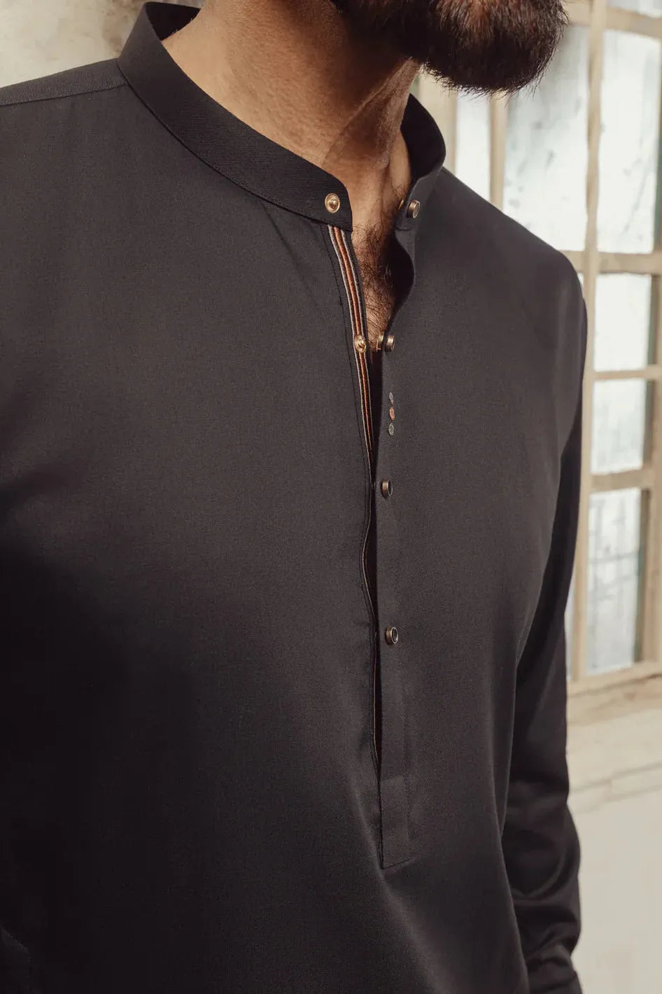 Premium Blended Black Kurta Pants for Men - Stylish & Comfortable Traditional Indian Wear - Perfect for Festivals, Weddings & Casual Outings