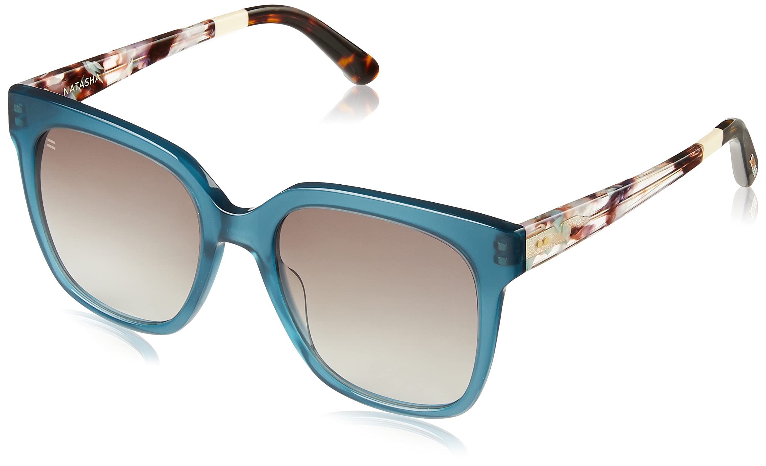 TOMS Women's Natasha Square Sunglasses - UV Protection, Polarized, Stylish & Comfortable for Outdoor Activities, Beach, Driving & Fashion