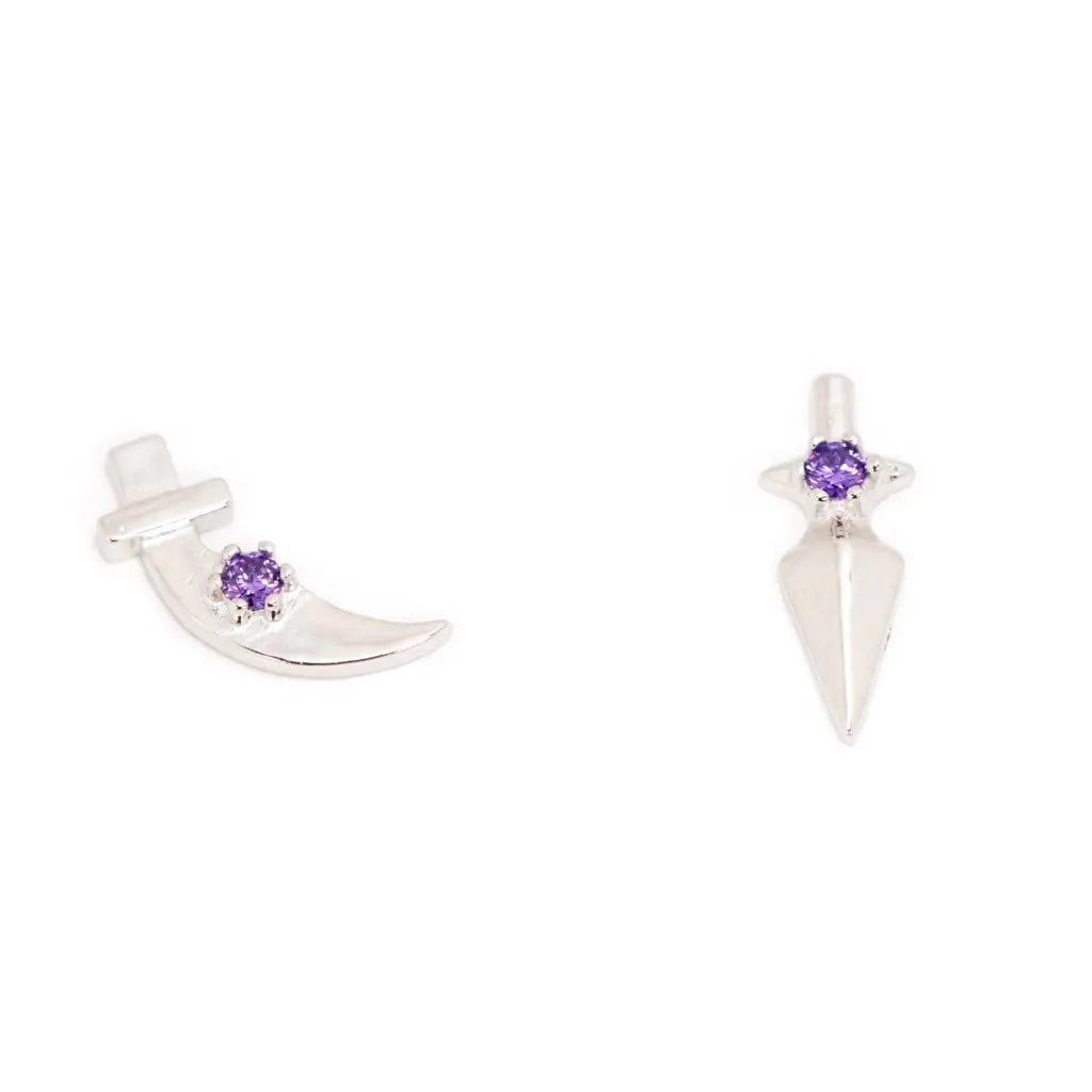 Elegant Rouge Stud Earrings for Women - Hypoallergenic Stainless Steel Earrings for Sensitive Ears | Perfect for Parties, Weddings & Everyday Wear
