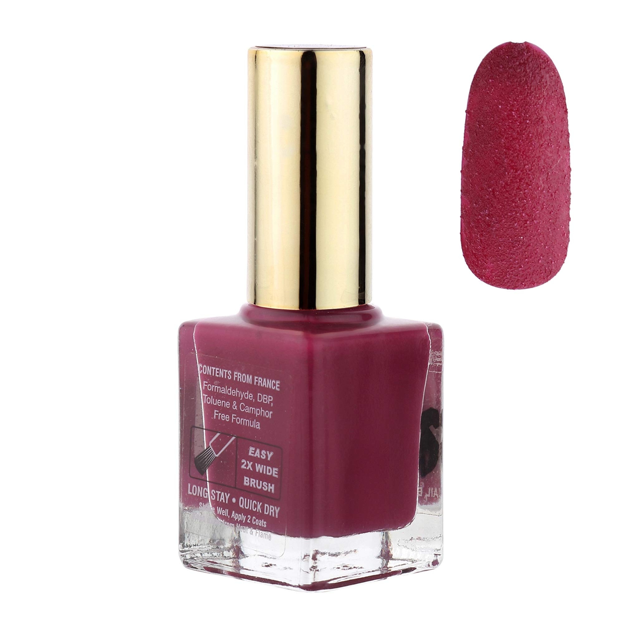 Elfani 3D Texture Nail Polish - Long Lasting Gel Nail Varnish with Unique 3D Effect - Perfect for Manicures, Pedicures, and Nail Art Designs