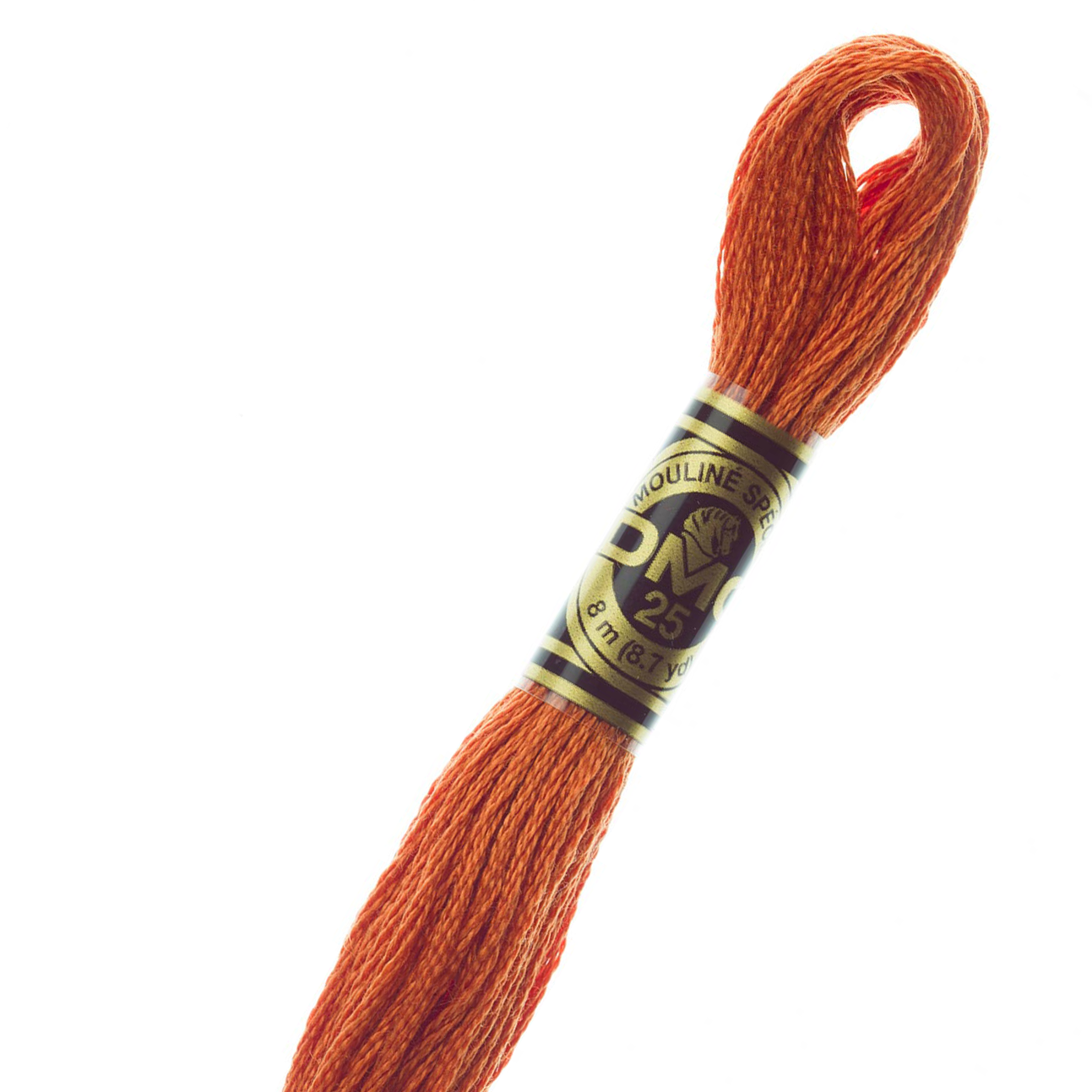DMC 921 Cotton Embroidery Floss - 6 Stranded Premium Thread for Cross Stitch, Needlework & Hand Embroidery - Perfect for DIY Crafts, Scrapbooking & Home Decor Projects