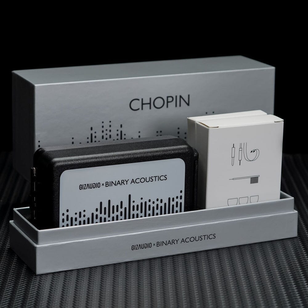 Gizaudio × Binary Chopin Hybrid IEMs - 1DD+3BA High-Fidelity Earphones for Audiophiles | Perfect for Studio Monitoring, Gaming & Music Listening
