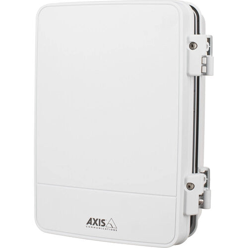 Axis Communications T98A15 VE Outdoor Surveillance Cabinet - Weatherproof Security Enclosure for IP Cameras & Network Equipment - Ideal for Parking Lots, Warehouses & Commercial Buildings