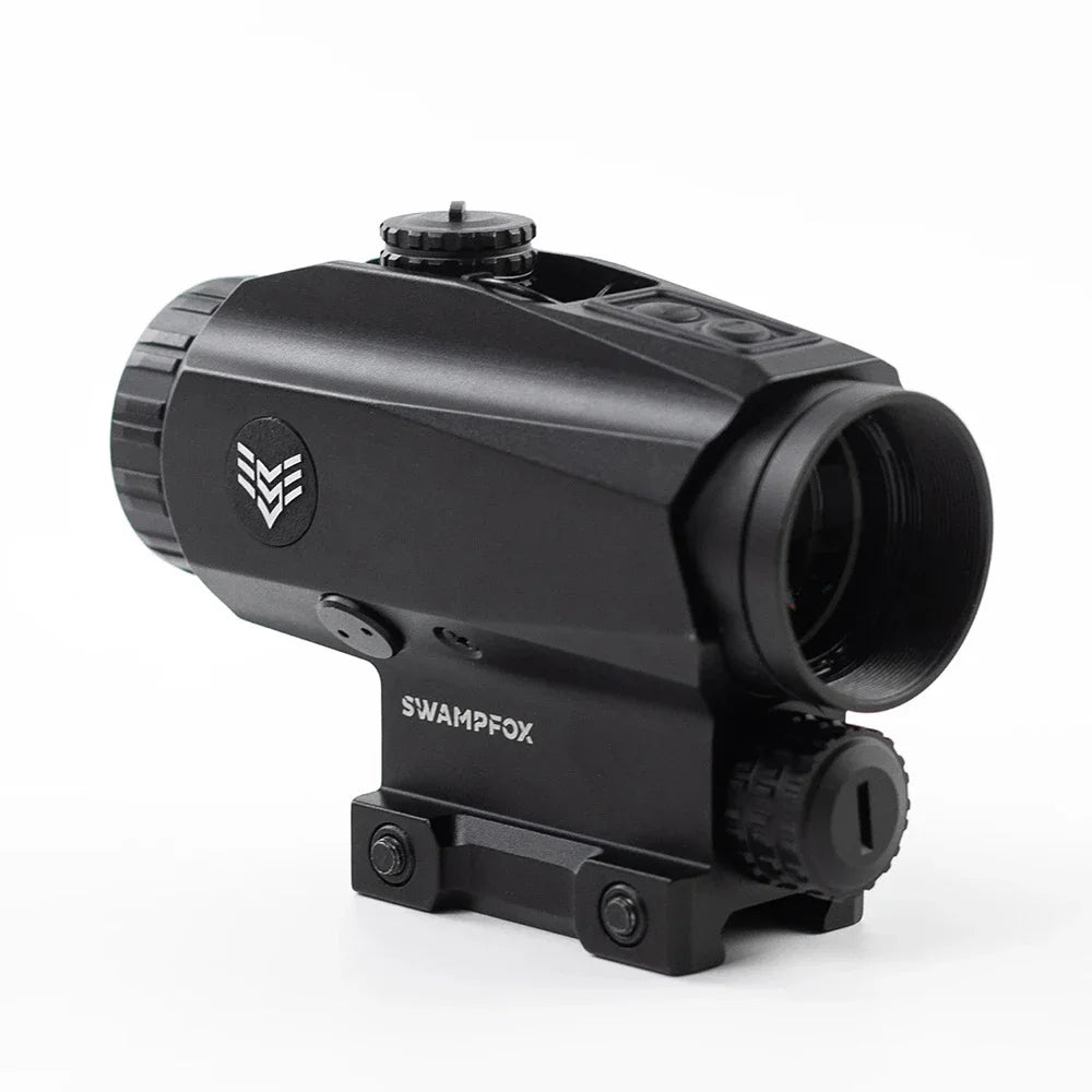 Swampfox Trihawk 3x30mm Prism Scope with Red Dot Sight - BDC/MOA Reticle for Airsoft, Hunting & Tactical Shooting | Compact & Durable Optical Sight for Outdoor Adventures