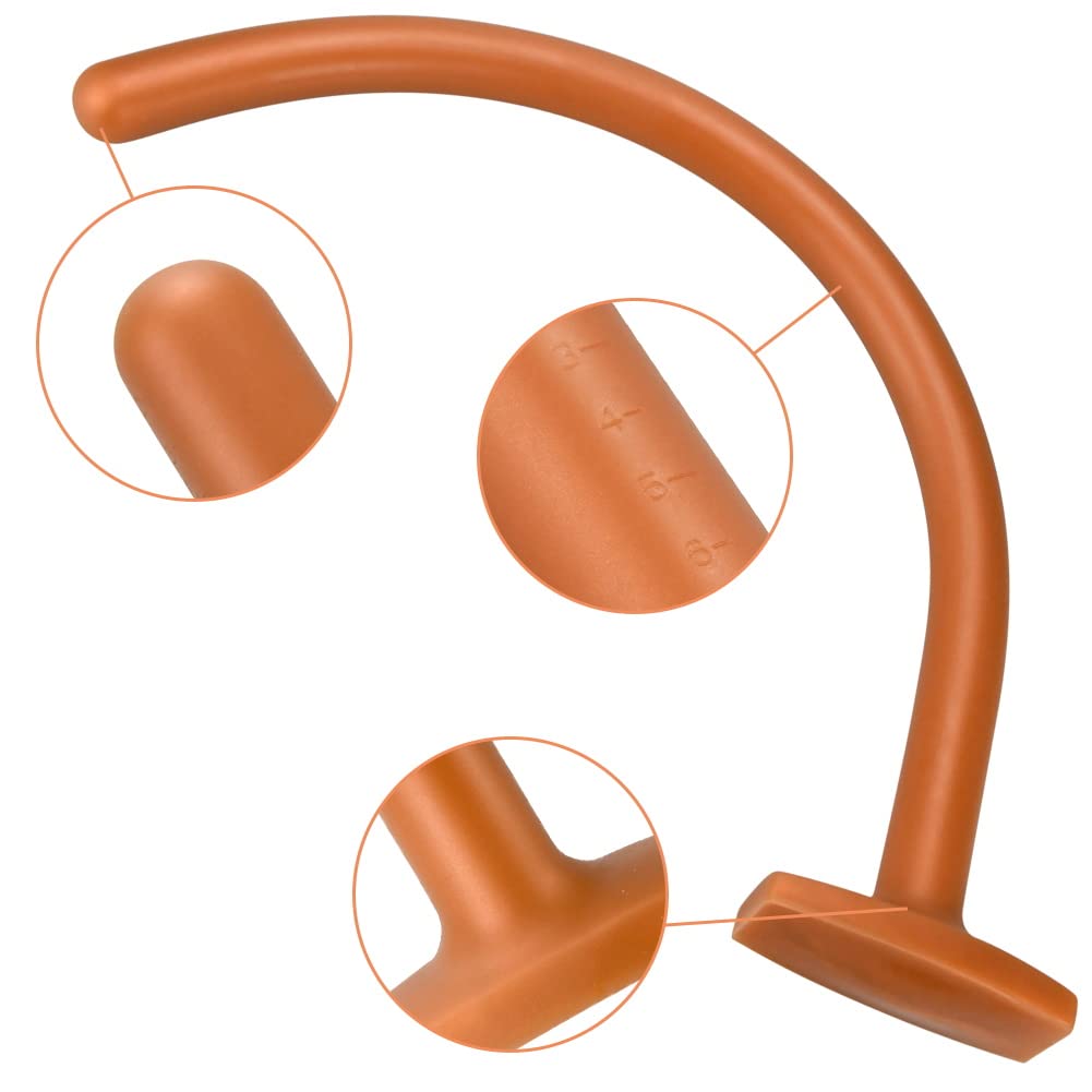 Extra Long Silicone Anal Plug - 15.74 Inch Prostate Massager for Men & Women | Soft Flexible Butt Plug Sex Toy for SM Games, Couples Play & Solo Pleasure | Perfect for Beginners & Advanced Users