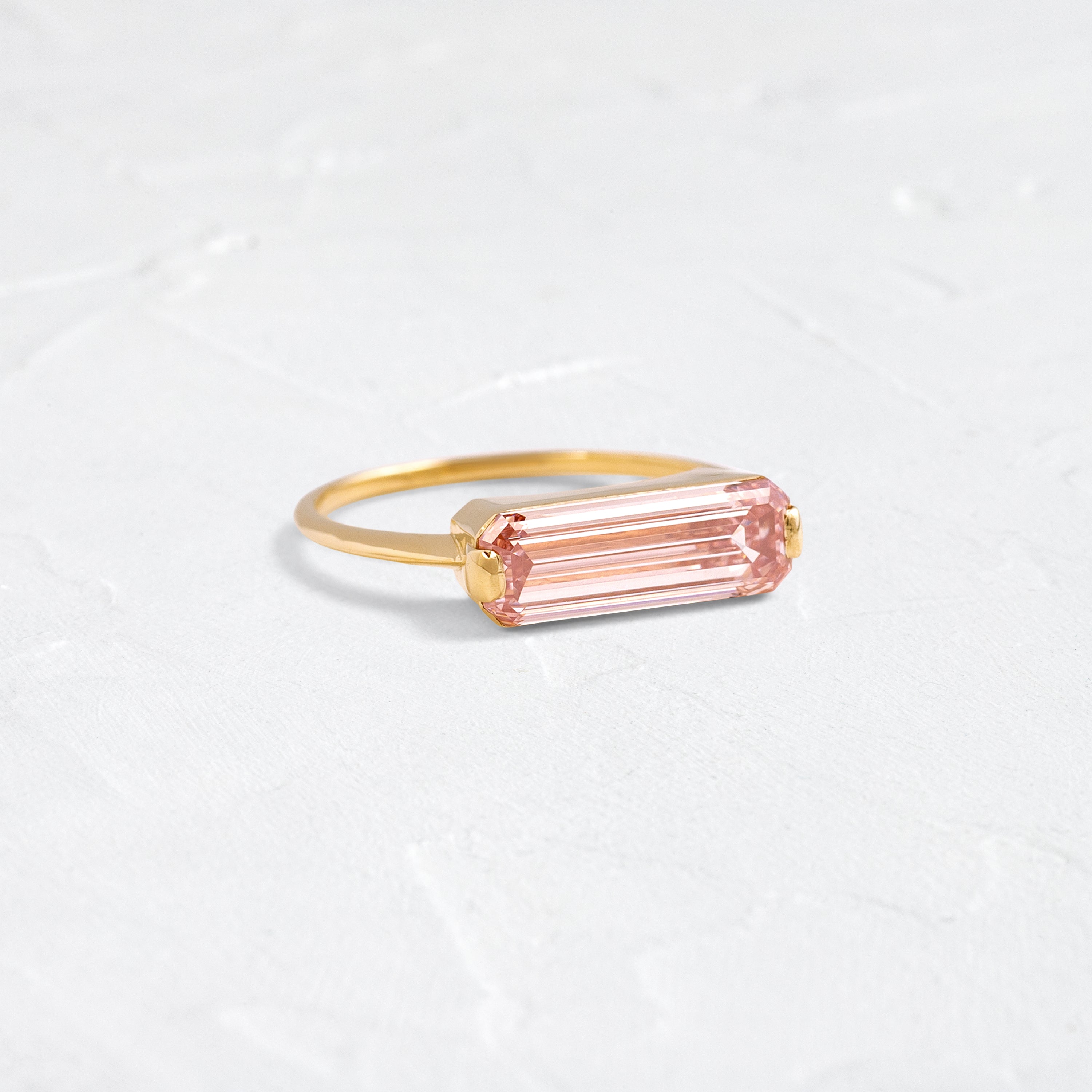2.75ct Lab Grown Pink Diamond Balladeer Ring - Elegant Engagement & Wedding Jewelry for Women - Perfect for Proposals, Anniversaries & Special Occasions