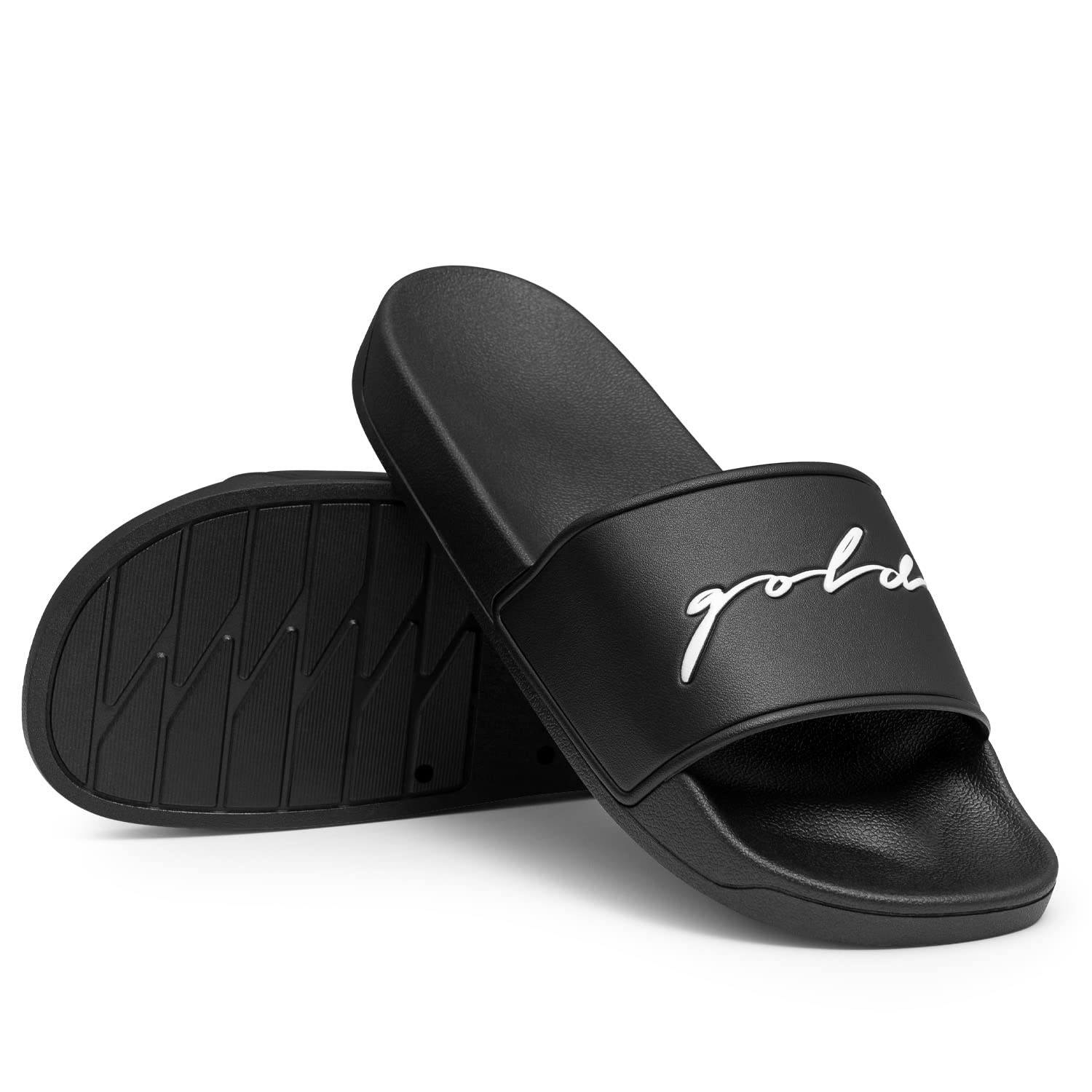 Premium Gold BJJ Slides - Jiu Jitsu Sandals for Men & Women | Non-Slip Martial Arts Flip Flops for Training, Gym & Beach Wear