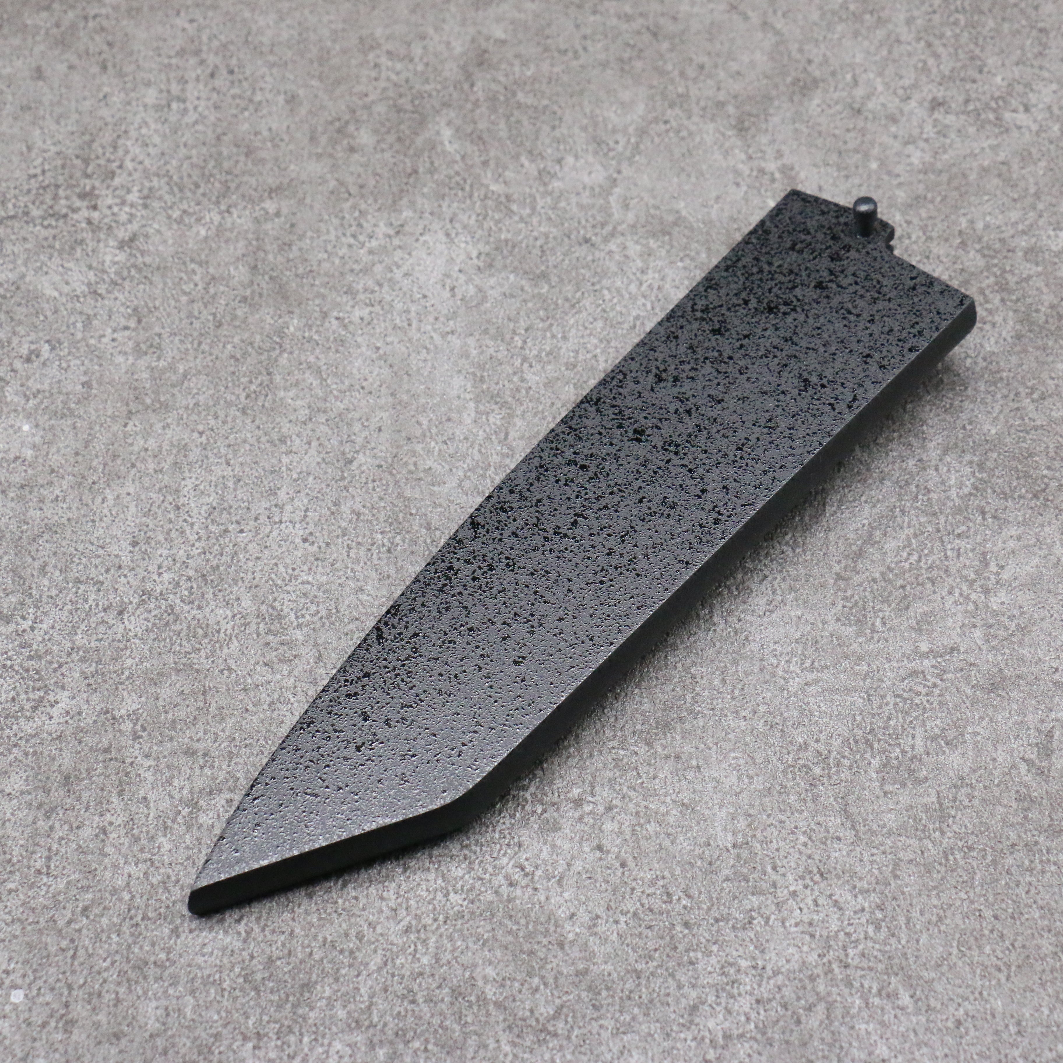 Premium Kuroshime Magnolia Sheath for 190mm Kiritsuke Gyuto Knife with Plywood Pin - Japanese Kitchen Knife Protector for Professional Chefs & Home Cooking