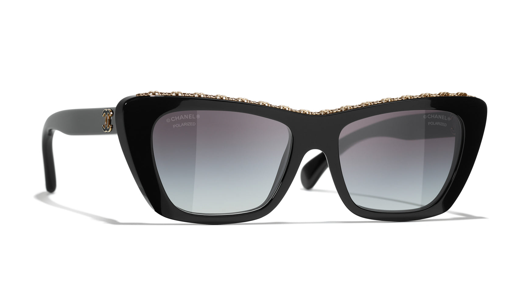 Chanel 5540 Sunglasses - Luxury Designer Shades for Women & Men - UV Protection & Polarized Lenses - Perfect for Outdoor Activities, Travel & Fashion Accessories