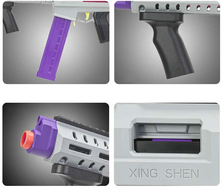 Xing Shen Fire Phoenix Foam Dart Blaster - High Performance Foam Blaster Toy for Outdoor & Indoor Nerf Battles, Kids & Adults - Perfect for Backyard Games, Team Battles & Birthday Parties