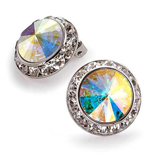 20mm Crystal AB Clip On