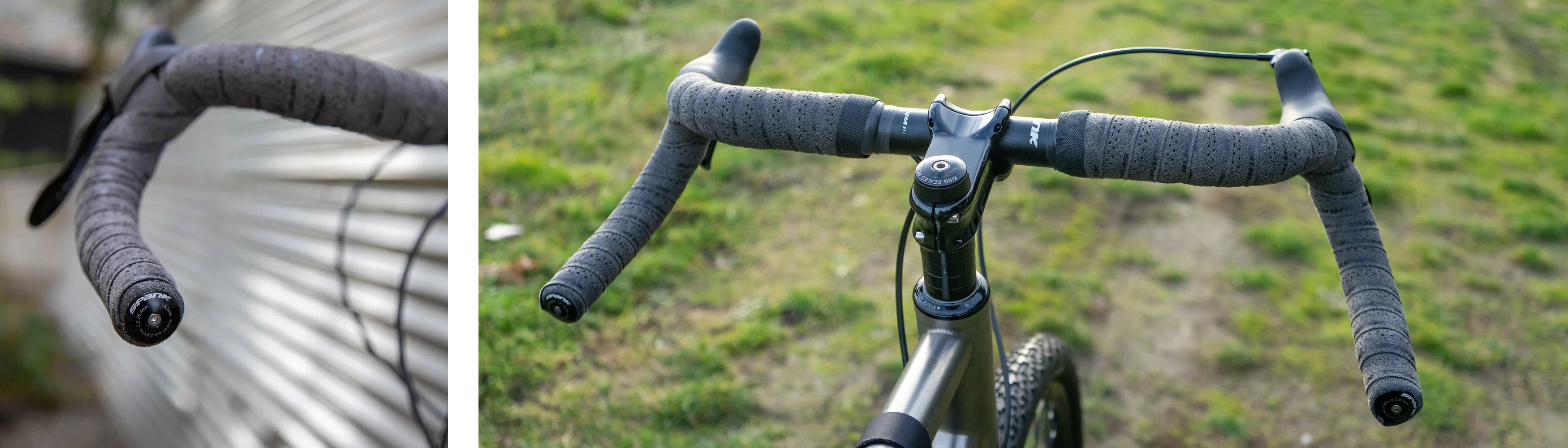 Premium Spank Wing Gravel Drop Bar Tape with Gel Padding & Plug Kit - Comfortable Bike Handlebar Grip for Road Cycling, Mountain Biking & Commuting