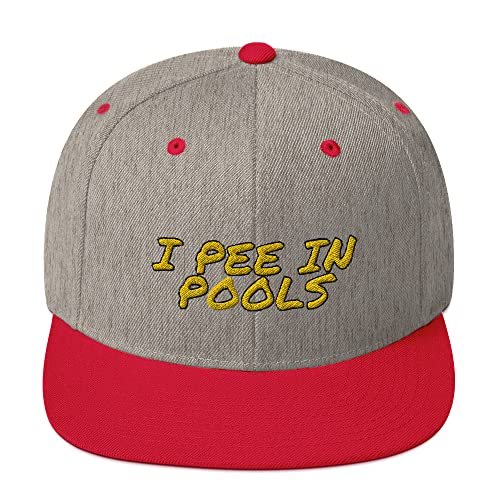 Heather Grey/ Red