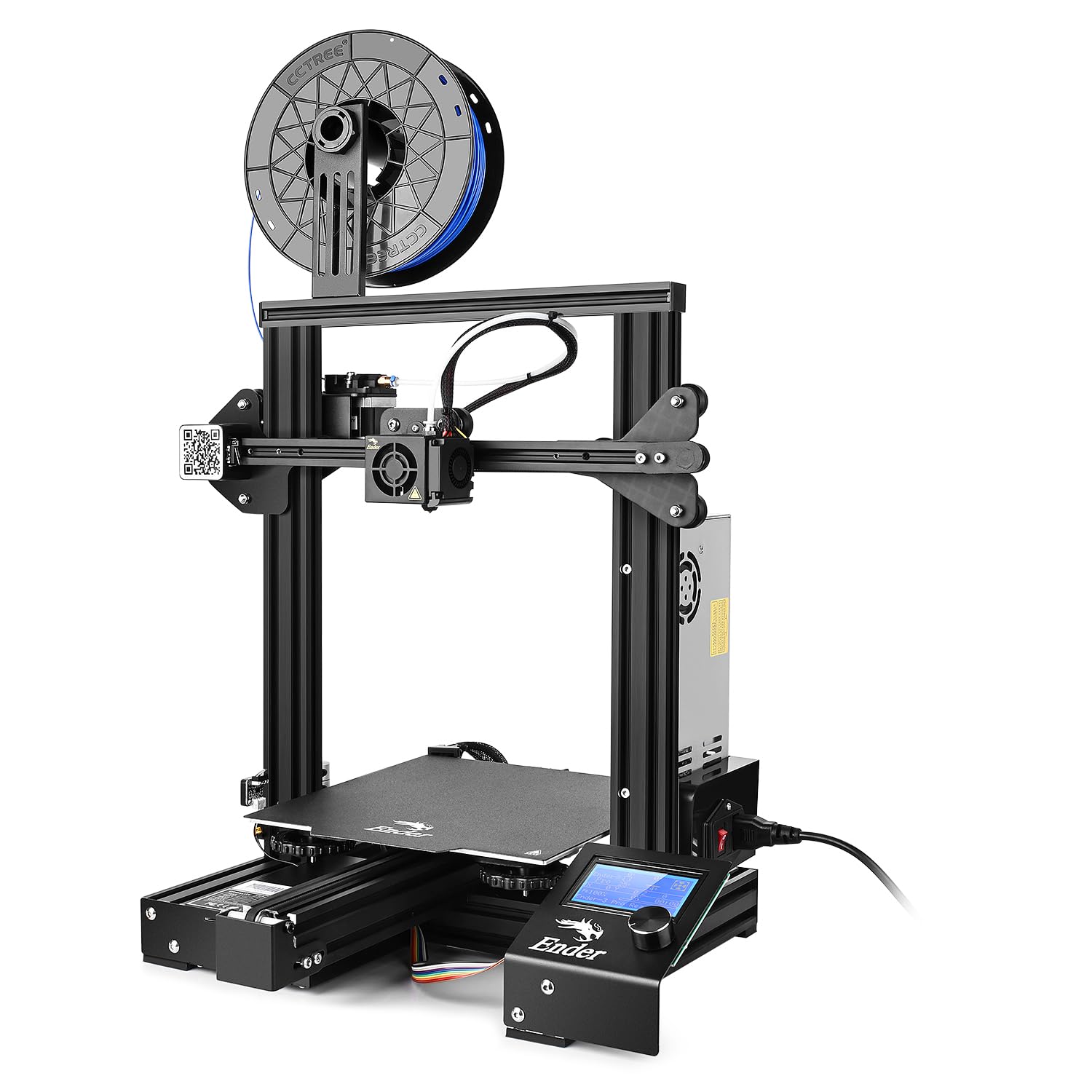 Official Creality Ender 3 3D Printer with Resume Printing, Stable Power Supply & High Precision | DIY 3D Printer Kit | 8.66x8.66x9.84in Build Volume | Perfect for Prototyping, Home DIY Projects & Educational Models