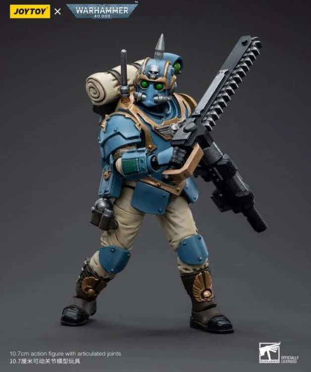 JOYTOY Warhammer 40K Astra Militarum Tempestus Scions Squad 55th Kappic Eagles Tempestor Action Figure - Collectible Miniature for Tabletop Gaming & Warhammer 40K Battles