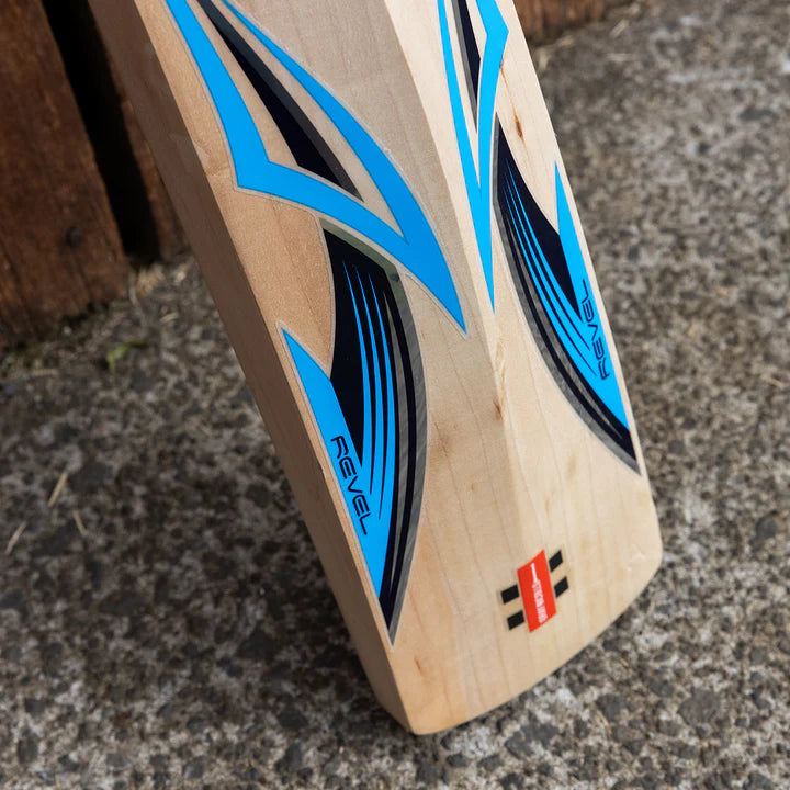 Gray Nicolls Revel 500 Ready Play Adult Cricket Bat - Premium English Willow for Club Players - Perfect for Practice Matches & League Games