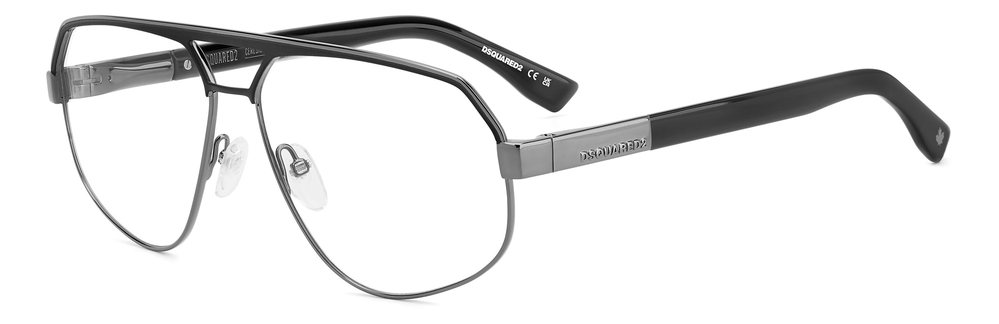 DSQUARED2 D2 0121 Sunglasses - Polarized Aviator Style for Men & Women - Perfect for Driving, Beach & Outdoor Activities