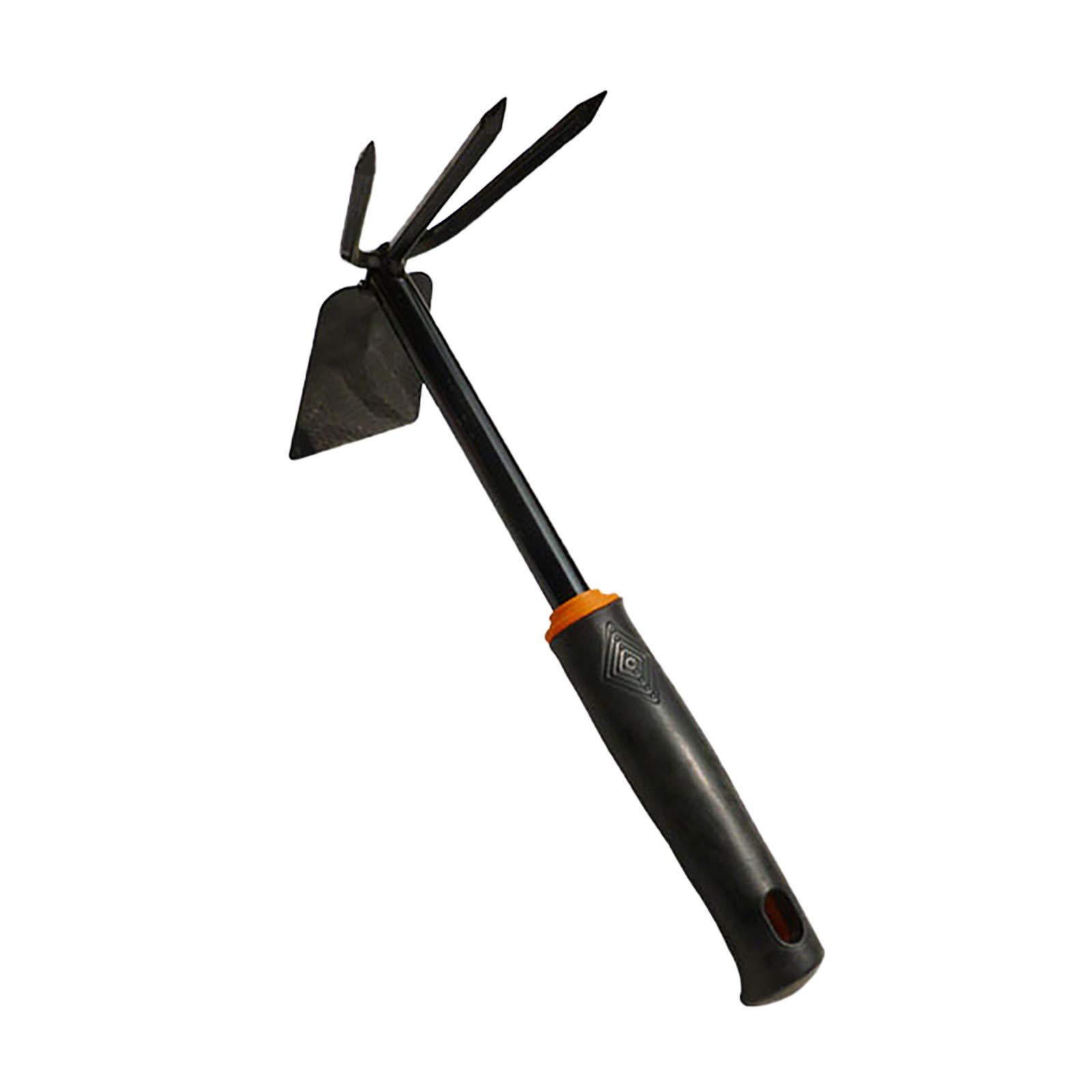 Yiser 4-Piece Gardening Tool Set - Stainless Steel Digging, Weeding & Planting Tools for Lawn, Patio & Mint Plants (Black, One Size) - Perfect for Home Gardeners & Outdoor Enthusiasts