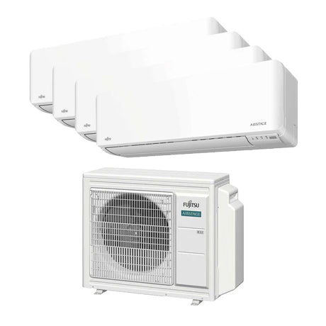 Energy Efficient Airstage System 4 Air Conditioner (9K x2 + 12K + 24K BTU) with Free Installation - Perfect for Home & Office Cooling Solutions