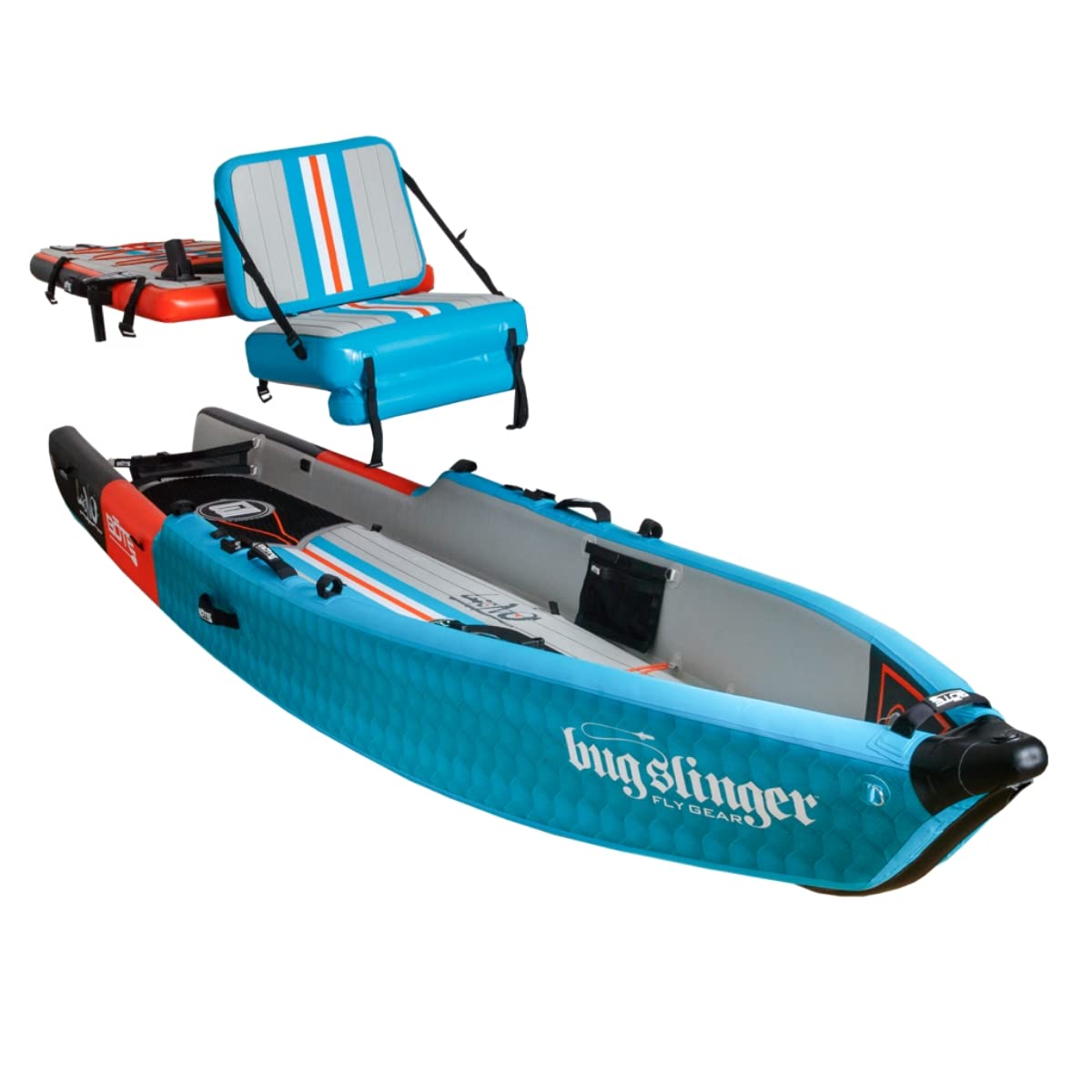 BOTE Lono Aero Inflatable Kayak & Stand Up Paddle Board - Convertible 2-in-1 Design for Adults & Kids - Lightweight Travel Kayak with Storage Bag - Multiple Color Options - Perfect for Lakes, Rivers & Family Adventures