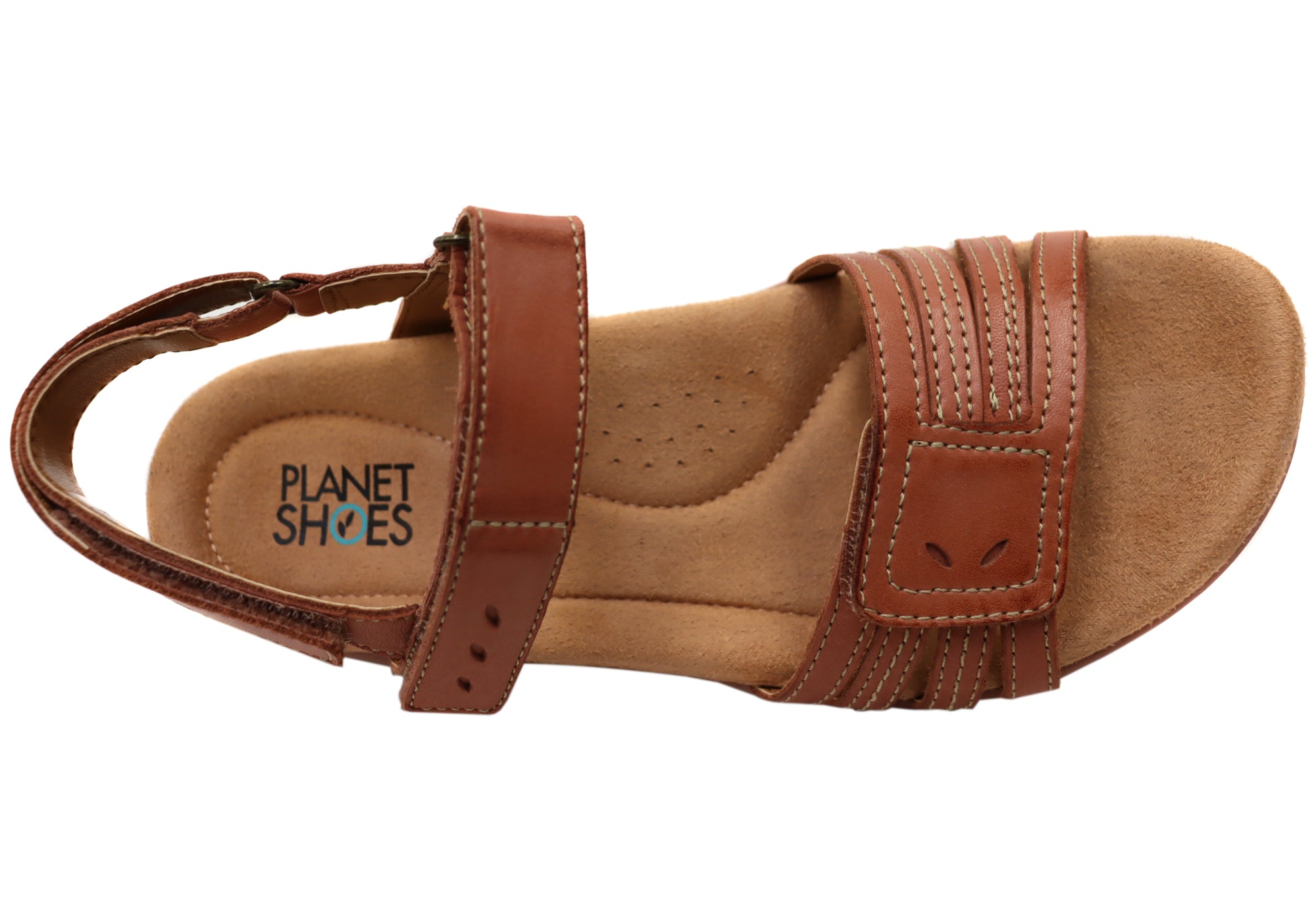 Planet Shoes Debbie Women's Leather Comfortable Sandals - Stylish & Supportive Summer Walking Shoes for Beach, Travel & Casual Outings