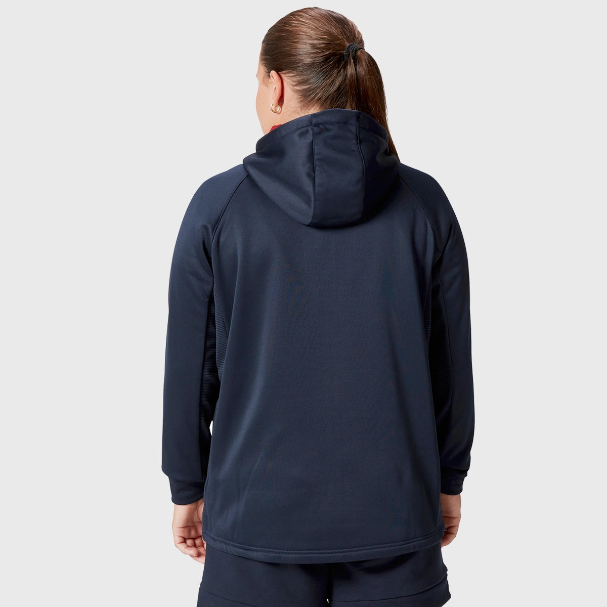 Canterbury British & Irish Lions Women's 1/4 Zip Hoody - Navy Blue Rugby Pullover for Training & Match Days | Comfortable & Stylish Sports Apparel