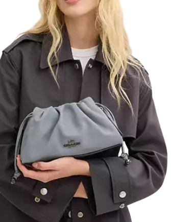 Coach Faye Shoulder Bag with Ruching - Stylish Leather Crossbody Purse for Women | Perfect for Work, Travel & Everyday Use