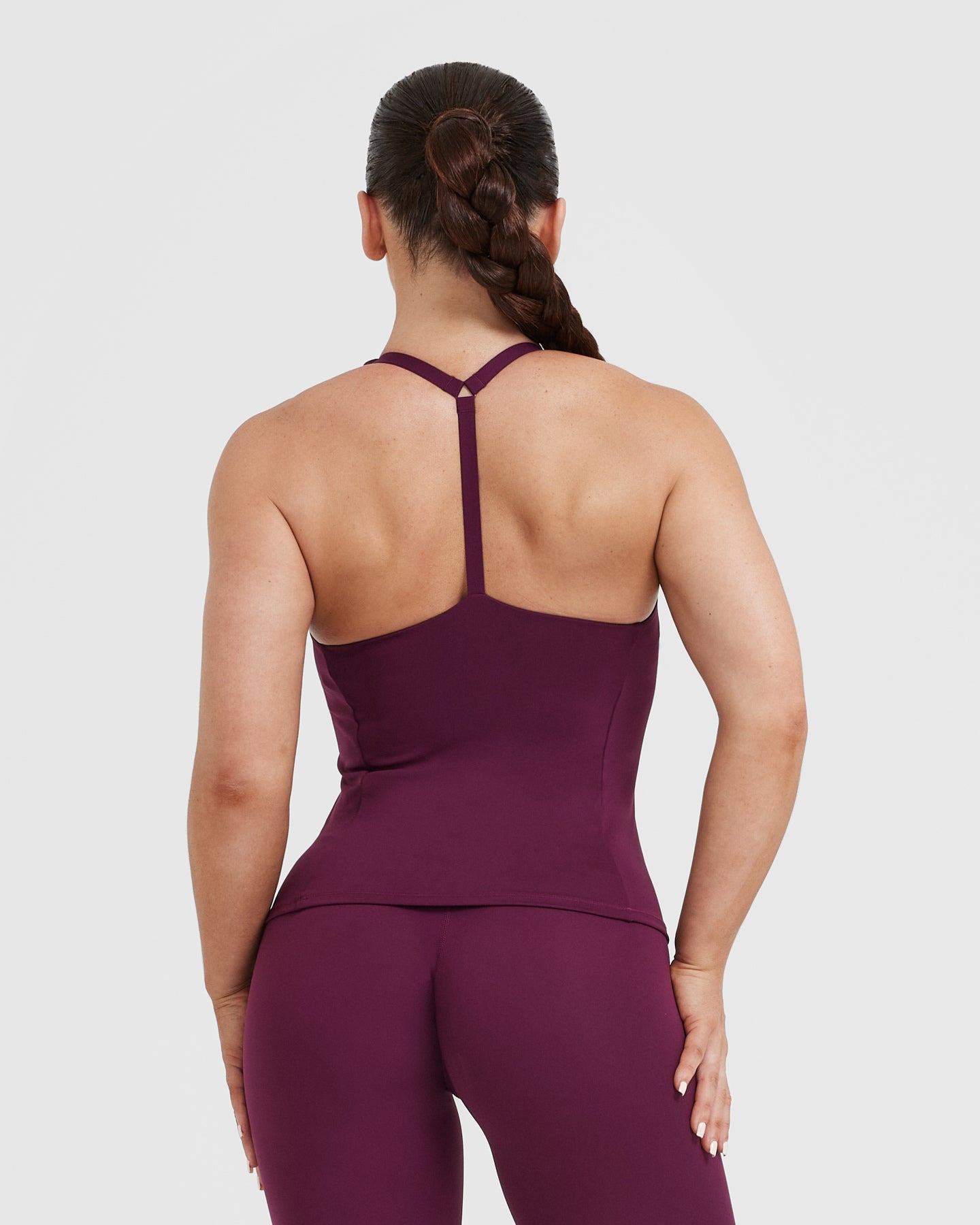Timeless Square Neck Vest for Women - Elegant Ripe Fig Color | Perfect for Layering, Office Wear & Casual Outfits