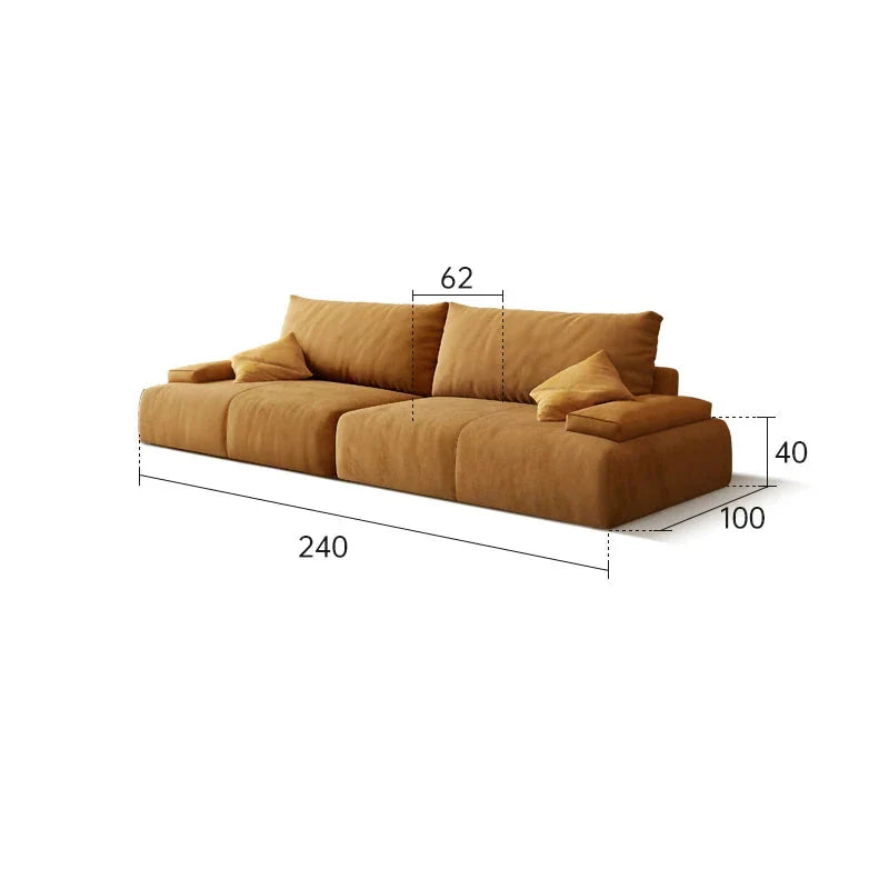 Classic Lazy Lounge Sofa Set - Comfortable Modern Living Room Furniture for Relaxation | Perfect for Small Apartments, Home Theater & Cozy Spaces