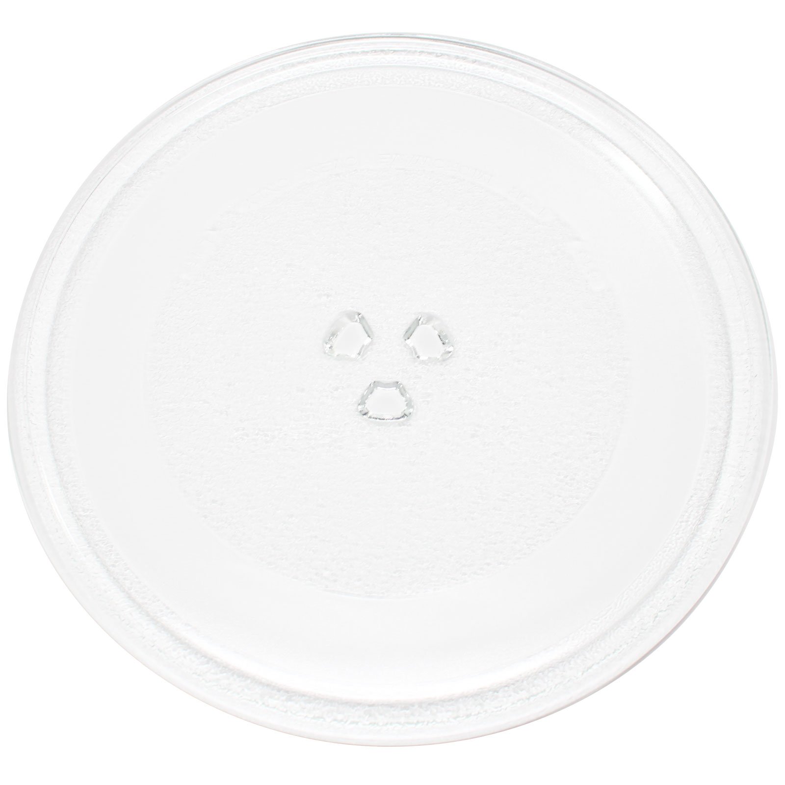 Replacement Emerson 203600 Microwave Glass Plate - 10 Inch (255mm) Microwave Turntable Tray - Compatible with Emerson MW8999, MW9099, MW9399 Models - Perfect for Heating Food, Reheating Leftovers & Defrosting