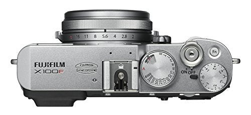 Fujifilm X100F Digital Camera - 24.3MP APS-C Sensor, 23mm F2 Lens, 4K Video, Advanced Hybrid Viewfinder - Perfect for Travel Photography & Street Shooting