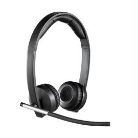 Logitech H820e Wireless Dual Headset with Noise-Canceling Mic - USB Connectivity for Office, Call Center & Remote Work - Electronic Accessories