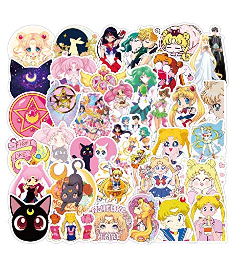 100pcs Cute Girl Waterproof Stickers - Fun Decals for Laptops, Water Bottles & Notebooks - Durable Vinyl for Kids DIY Crafts & Scrapbooking