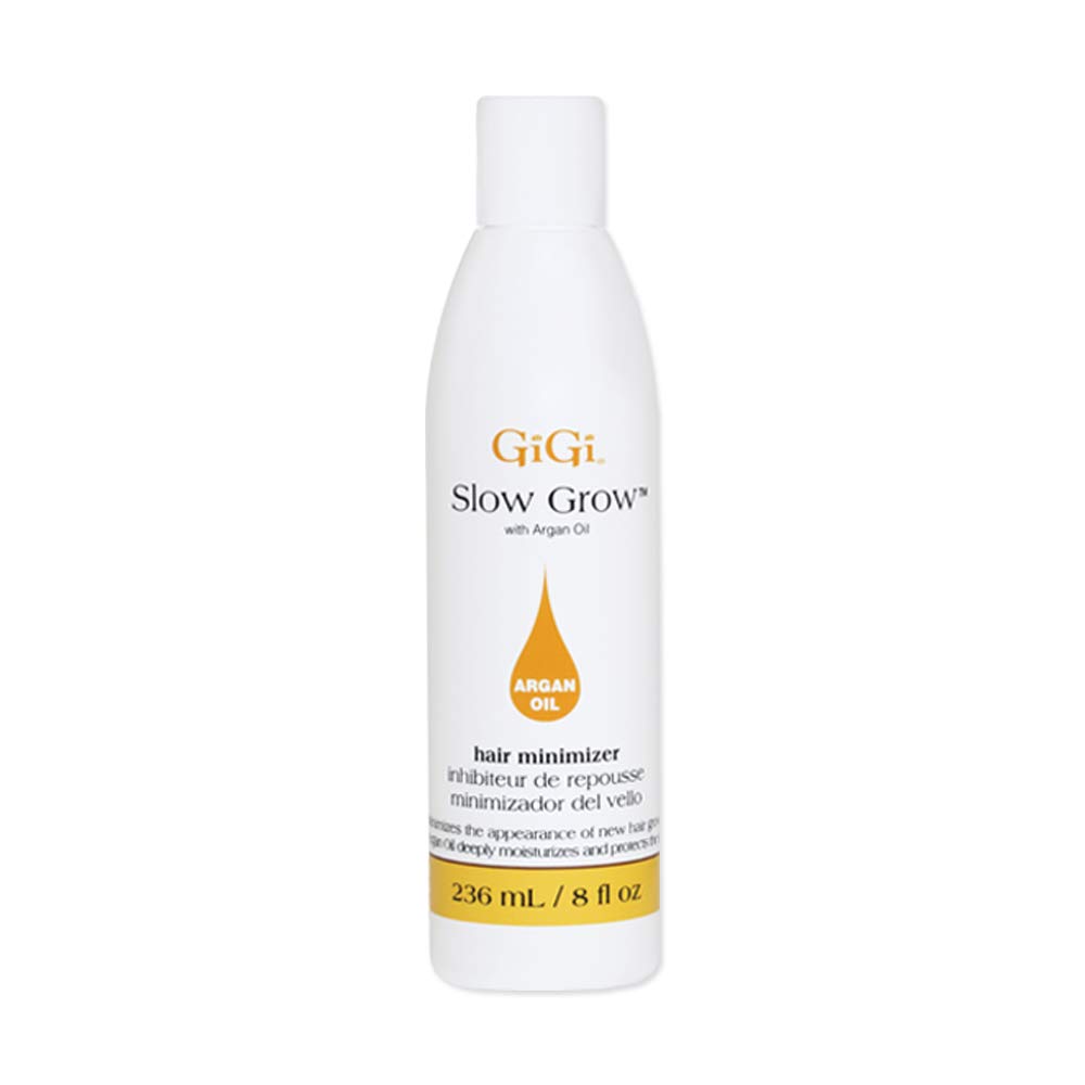 GiGi Post Waxing Treatment & Hair Growth Inhibitor Lotion with Argan Oil - 8 oz Slow Hair Regrowth Formula for Men & Women | Ideal for Smooth Skin After Waxing, Shaving & Hair Removal