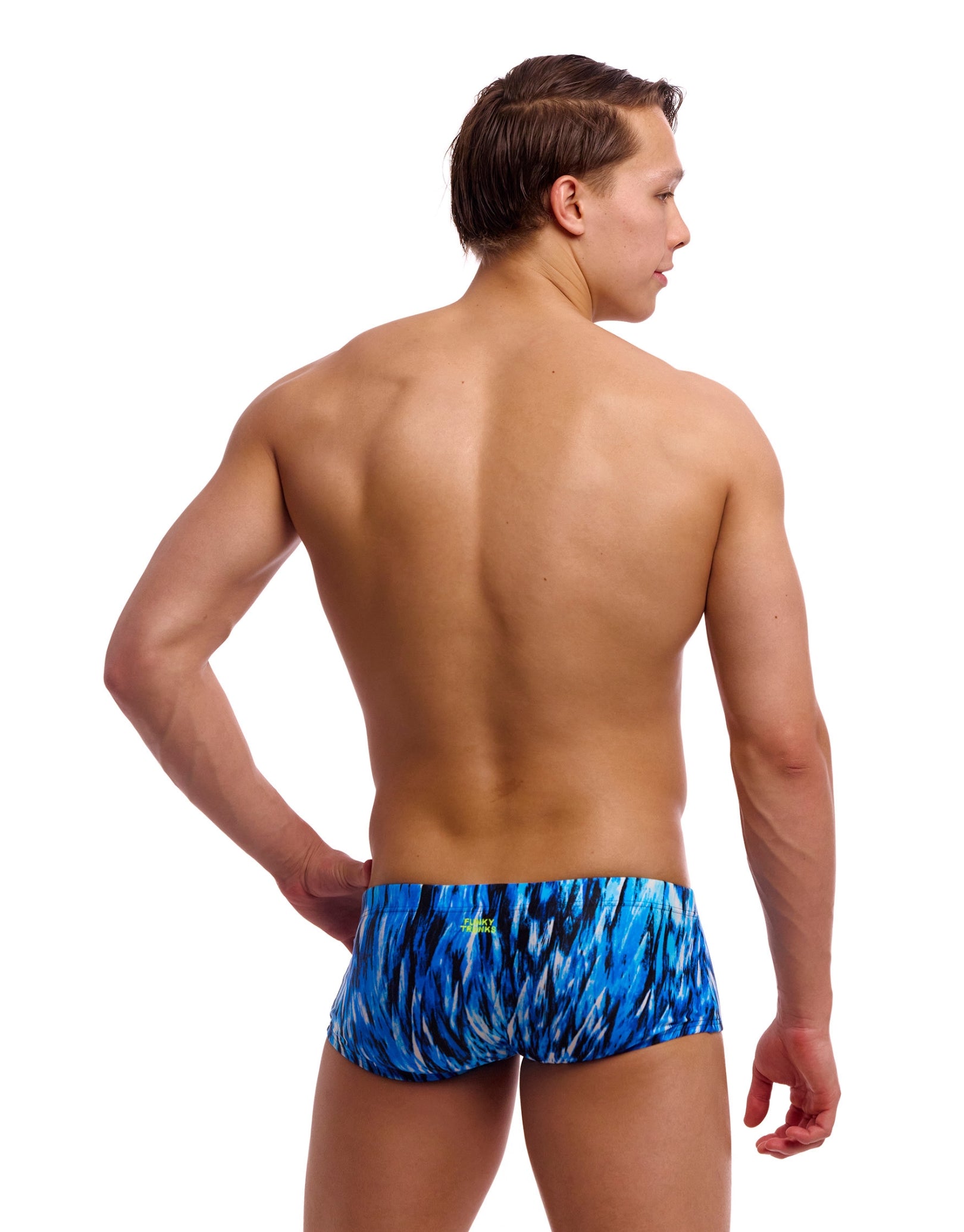 Premium Wing Streak Classic Swim Trunks for Men - Quick Dry Comfortable Beach Shorts with Mesh Lining | Perfect for Swimming, Surfing & Summer Vacations